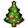Christmas Tree Icon 32x32 png